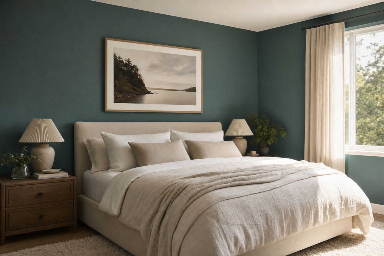 Dragonfly by Benjamin Moore on interiors