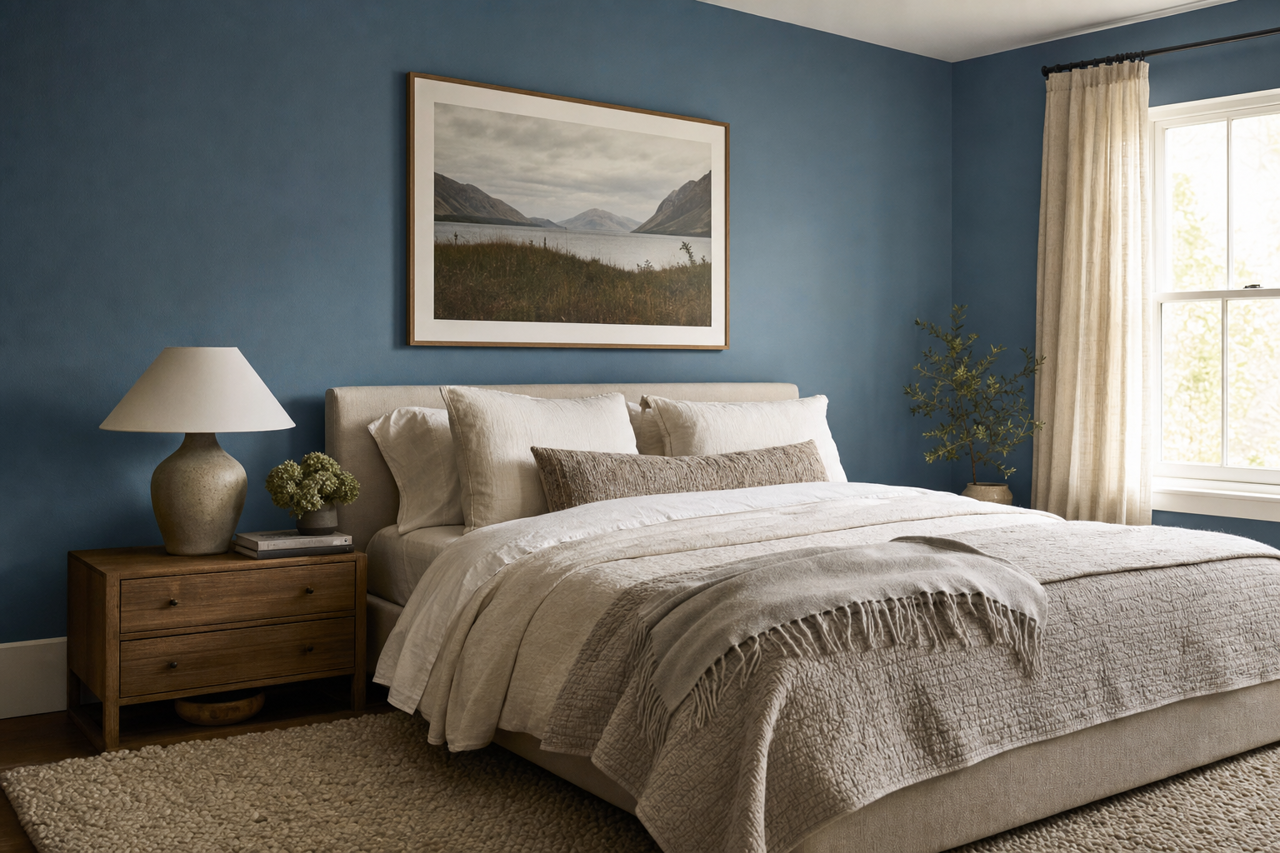 Lucerne by Benjamin Moore on interiors