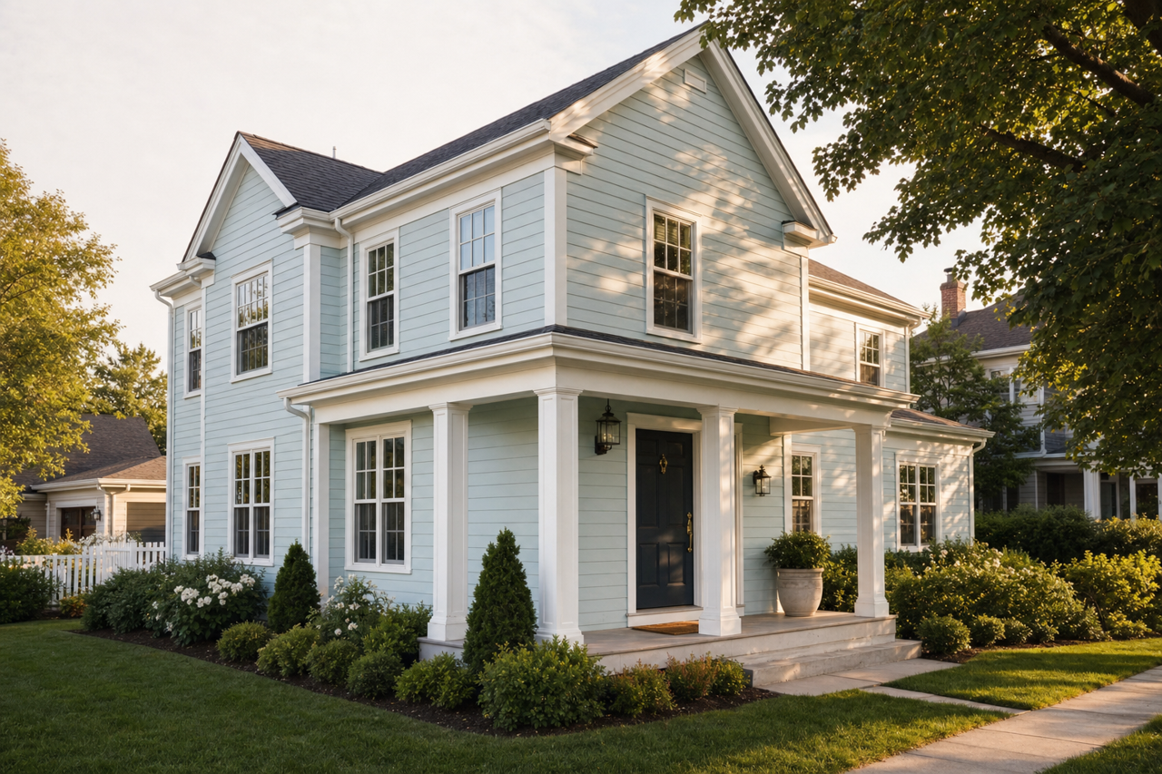 Constellation by Benjamin Moore on exterior