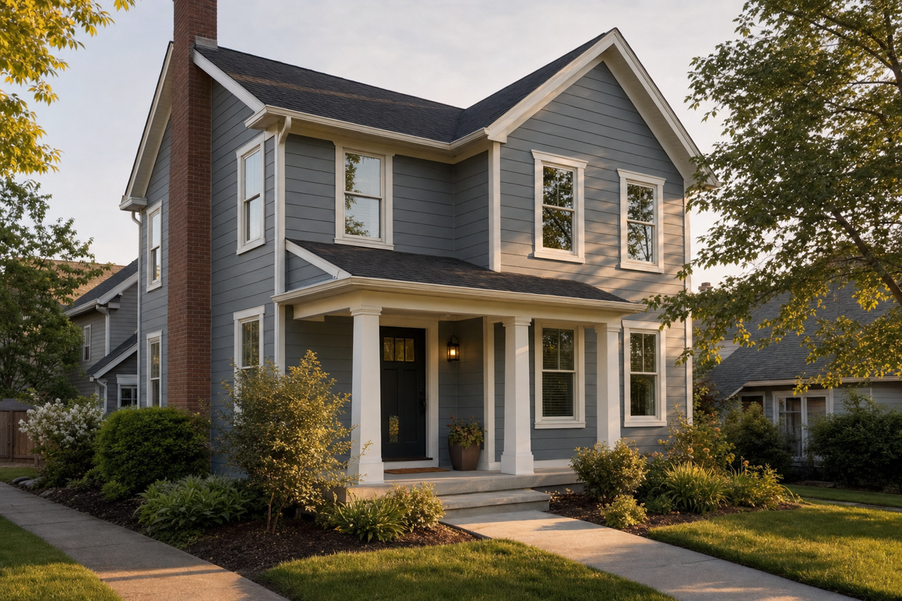 Montpelier by Benjamin Moore on exterior