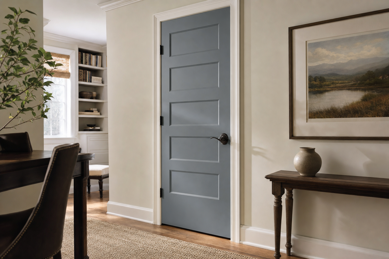 Montpelier by Benjamin Moore on interior-doors