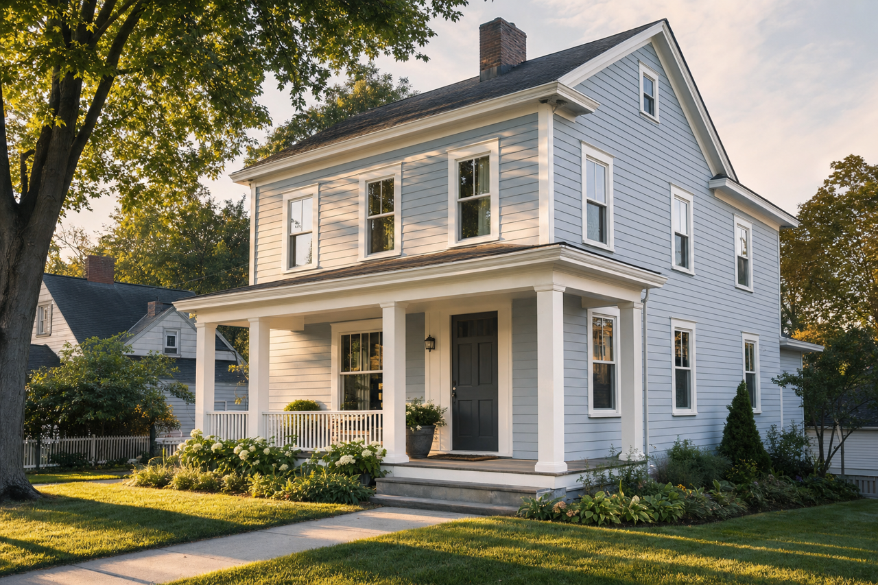 Instinct by Benjamin Moore on exterior