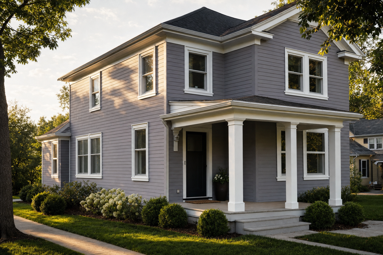Tempest by Benjamin Moore on exterior