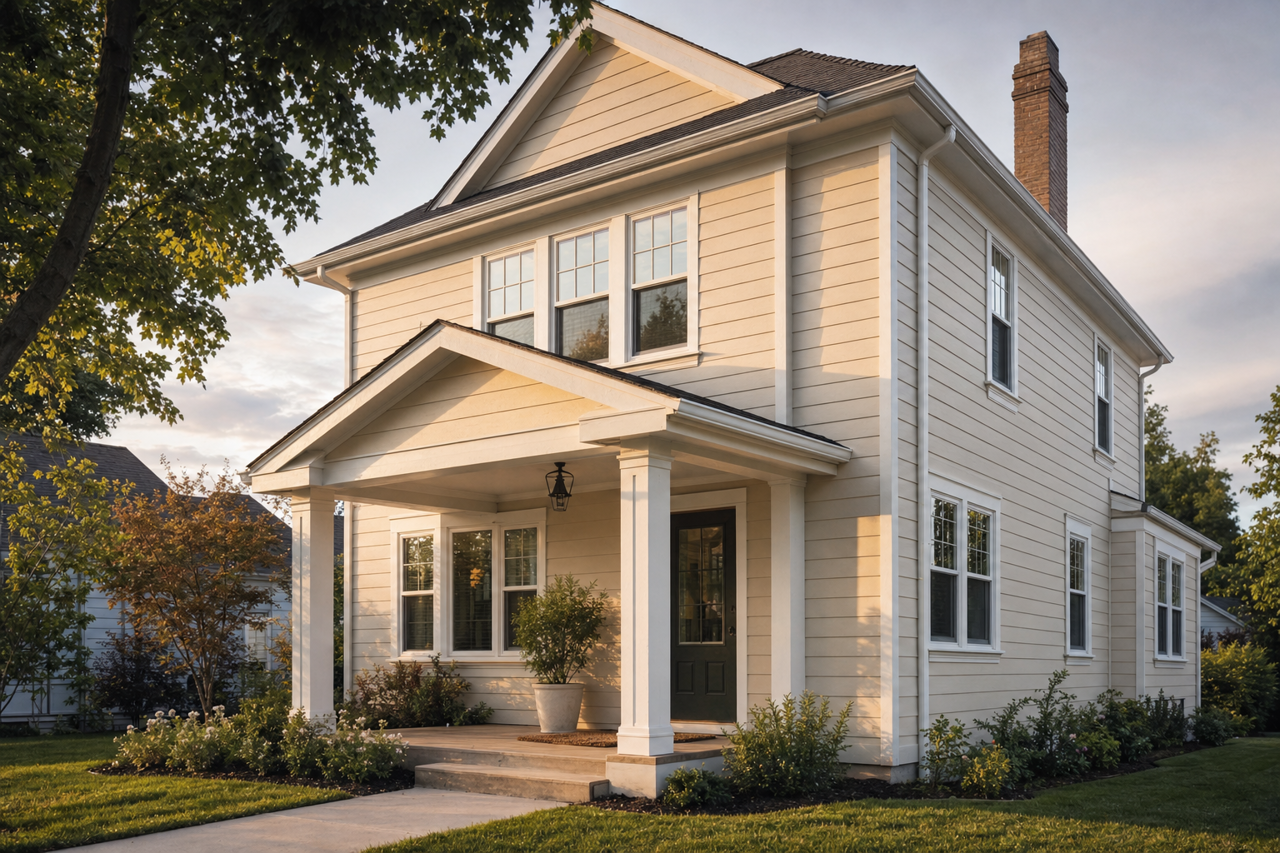 Peau by Benjamin Moore on exterior