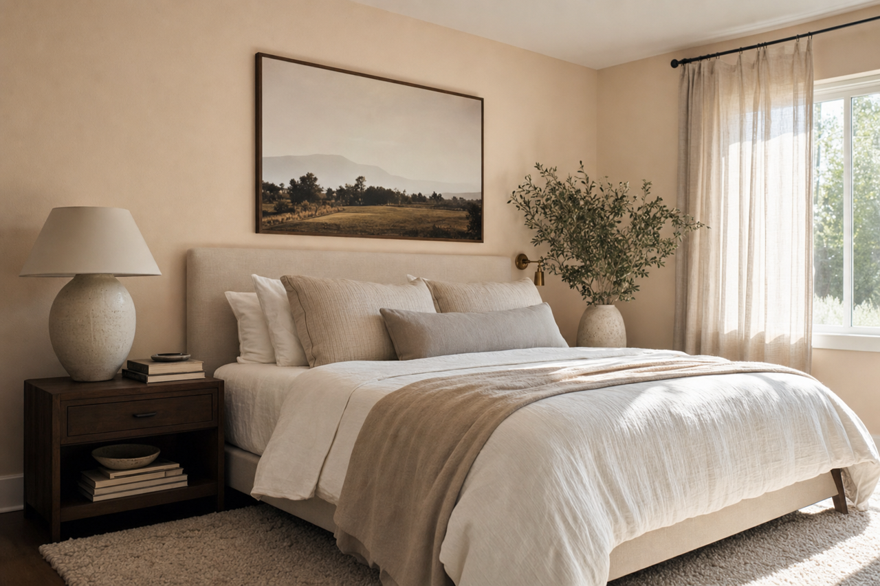 Peau by Benjamin Moore on interiors