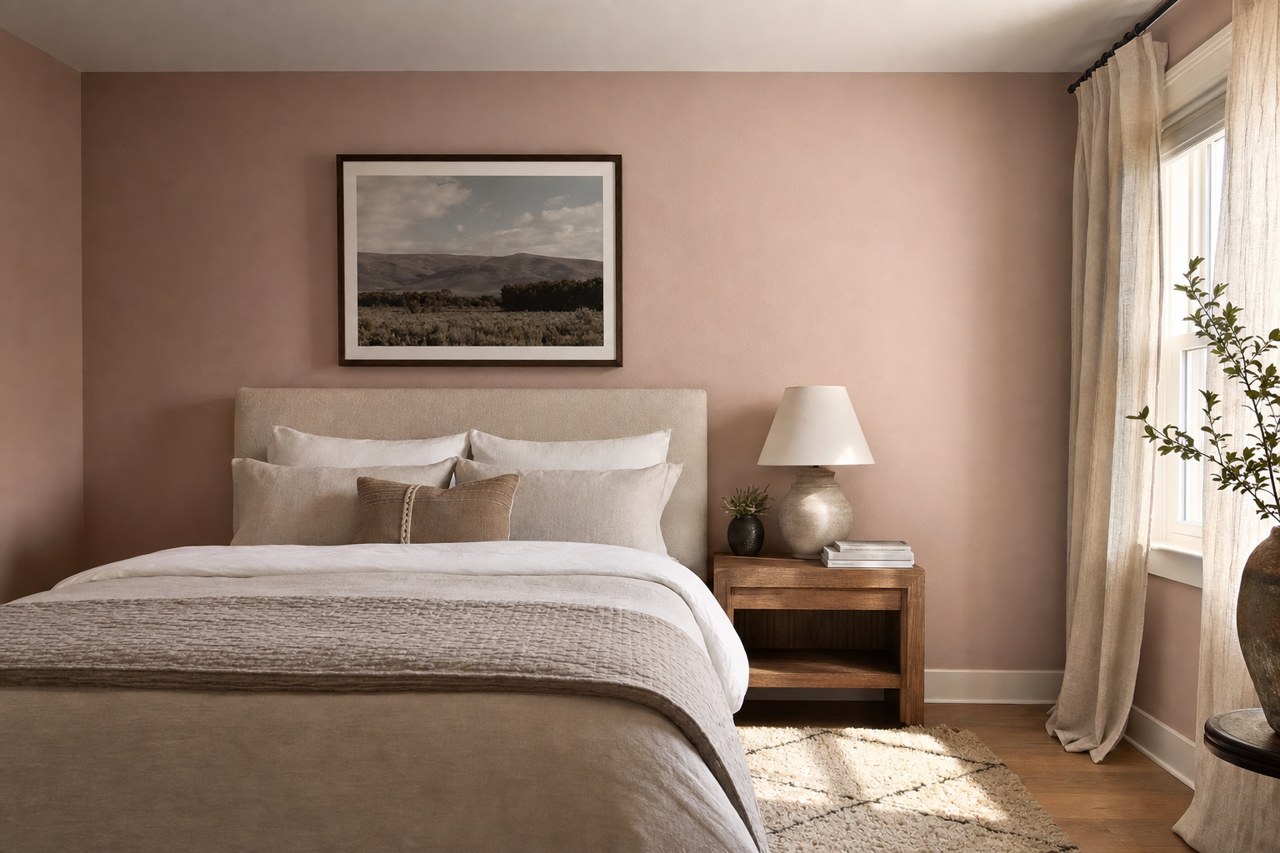 Batik by Benjamin Moore on interiors