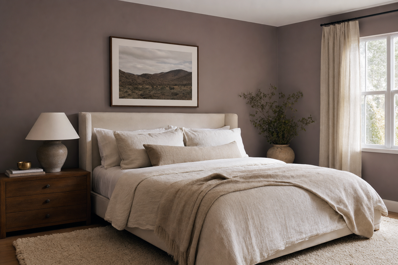 Kasbah by Benjamin Moore on interiors