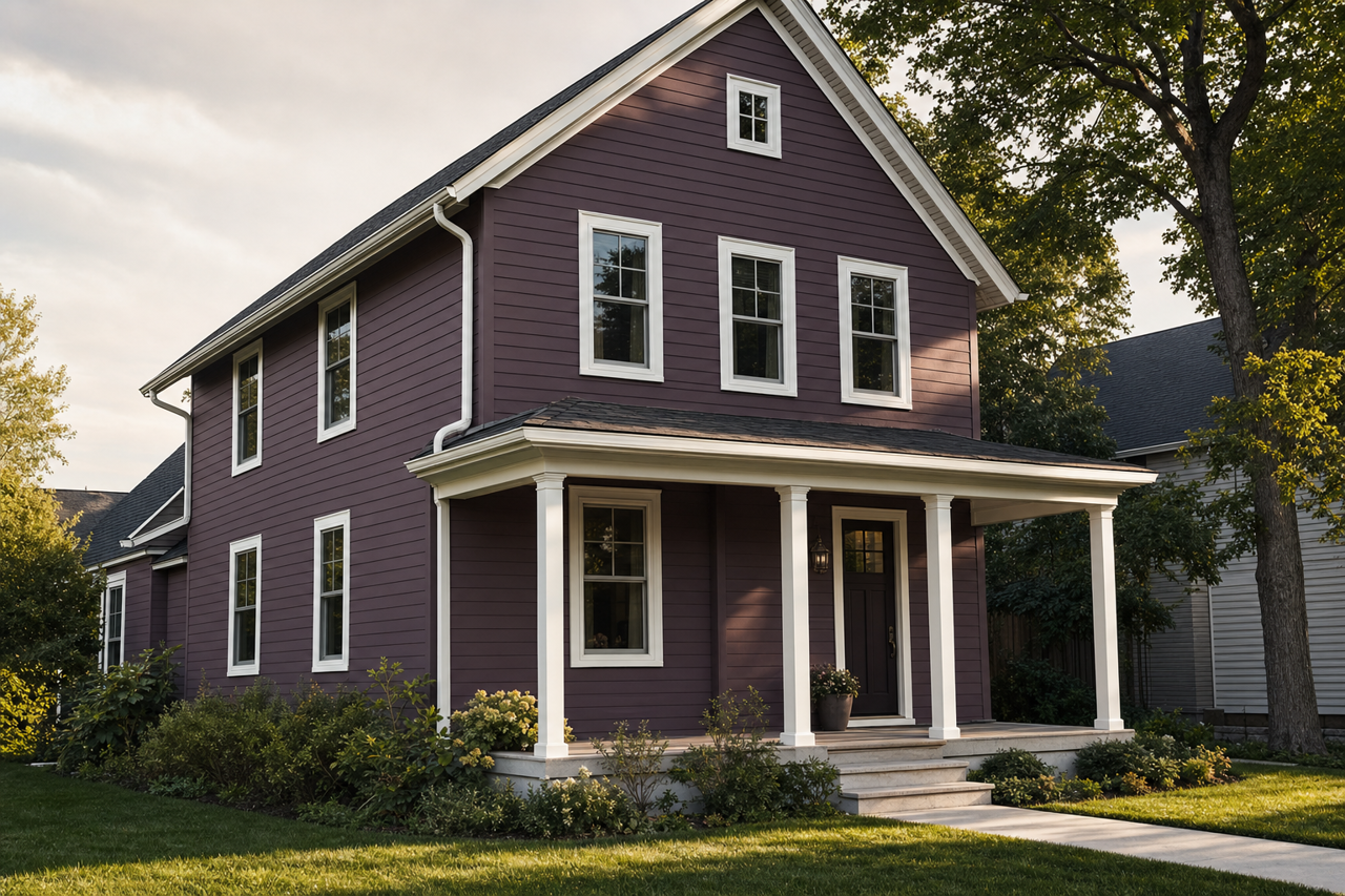 Chambourd by Benjamin Moore on exterior