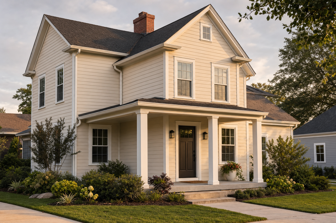 Fossil by Benjamin Moore on exterior
