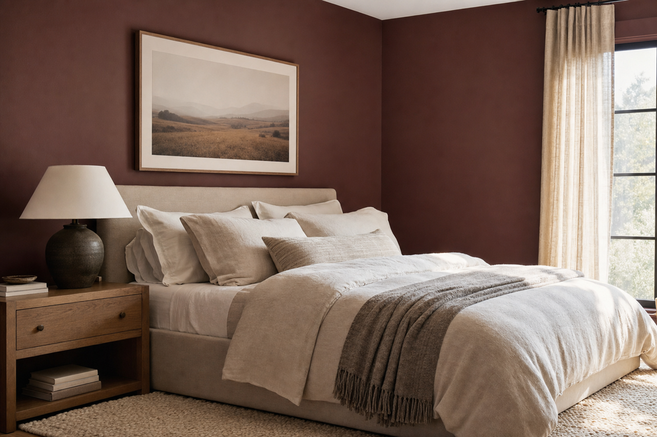 Caponata by Benjamin Moore on interiors