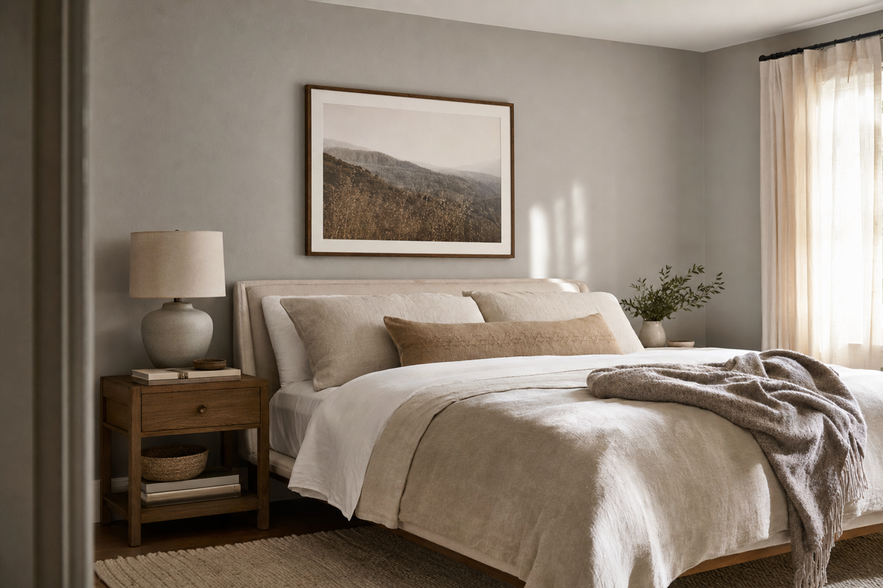 Fusion by Benjamin Moore on interiors