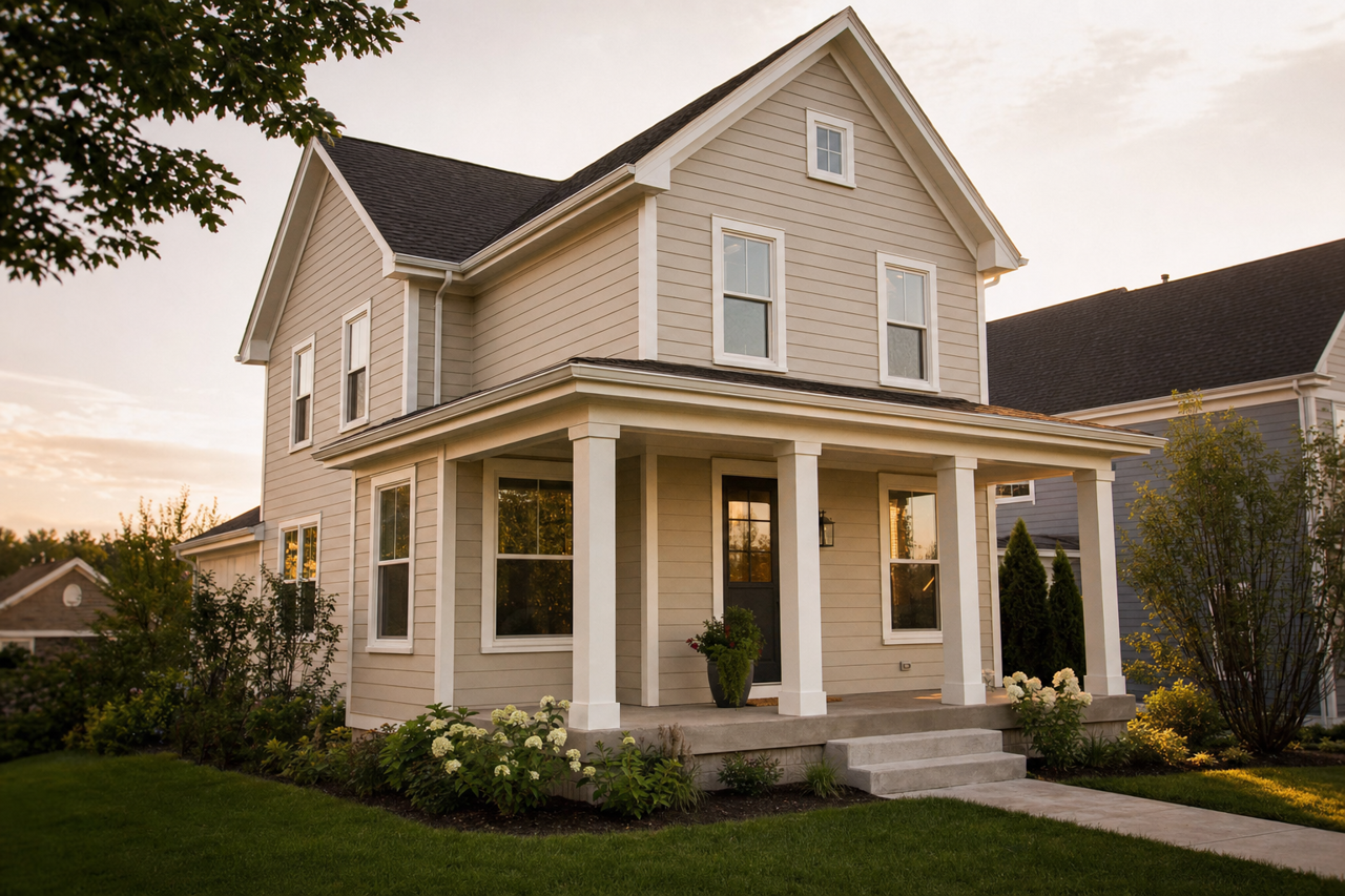 Thunder by Benjamin Moore on exterior