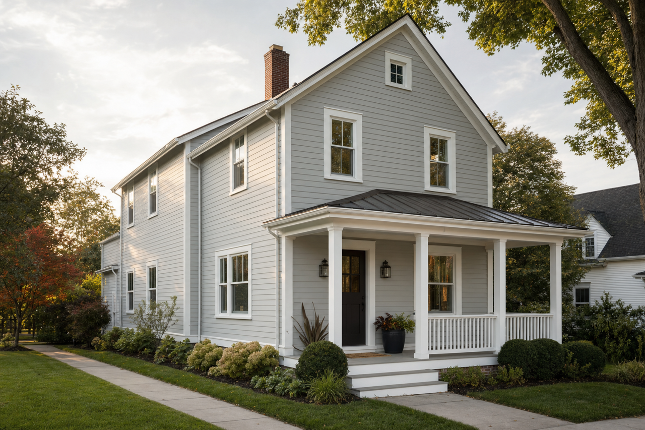 Metropolitan by Benjamin Moore on exterior