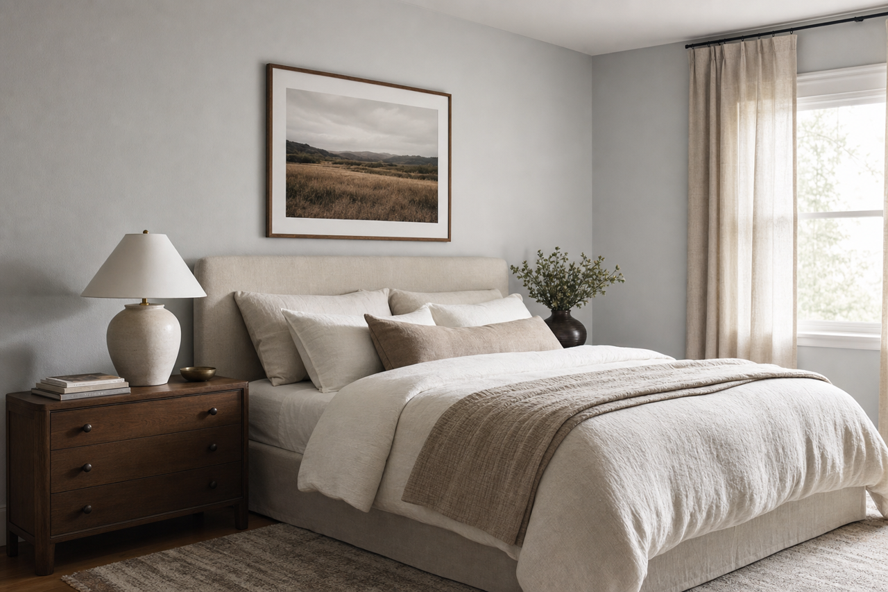 Eternity by Benjamin Moore on interiors