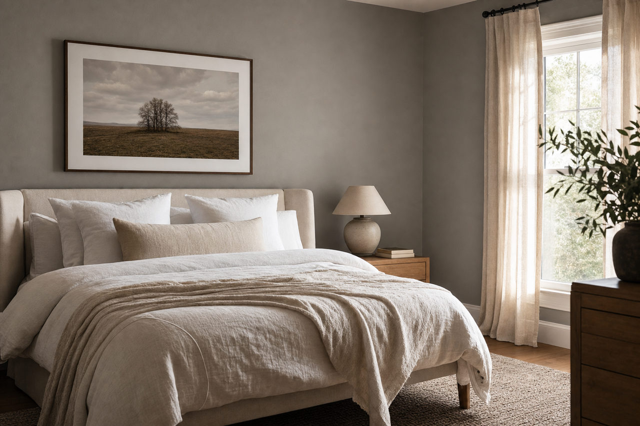 Dolphin by Benjamin Moore on interiors
