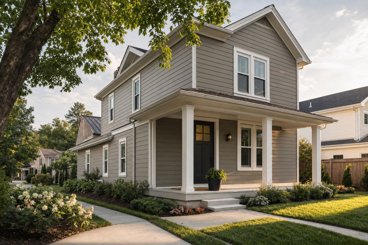 Sparrow by Benjamin Moore on exterior
