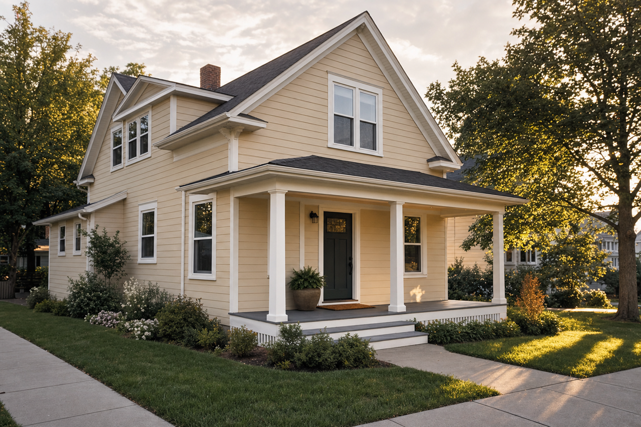 Jute by Benjamin Moore on exterior