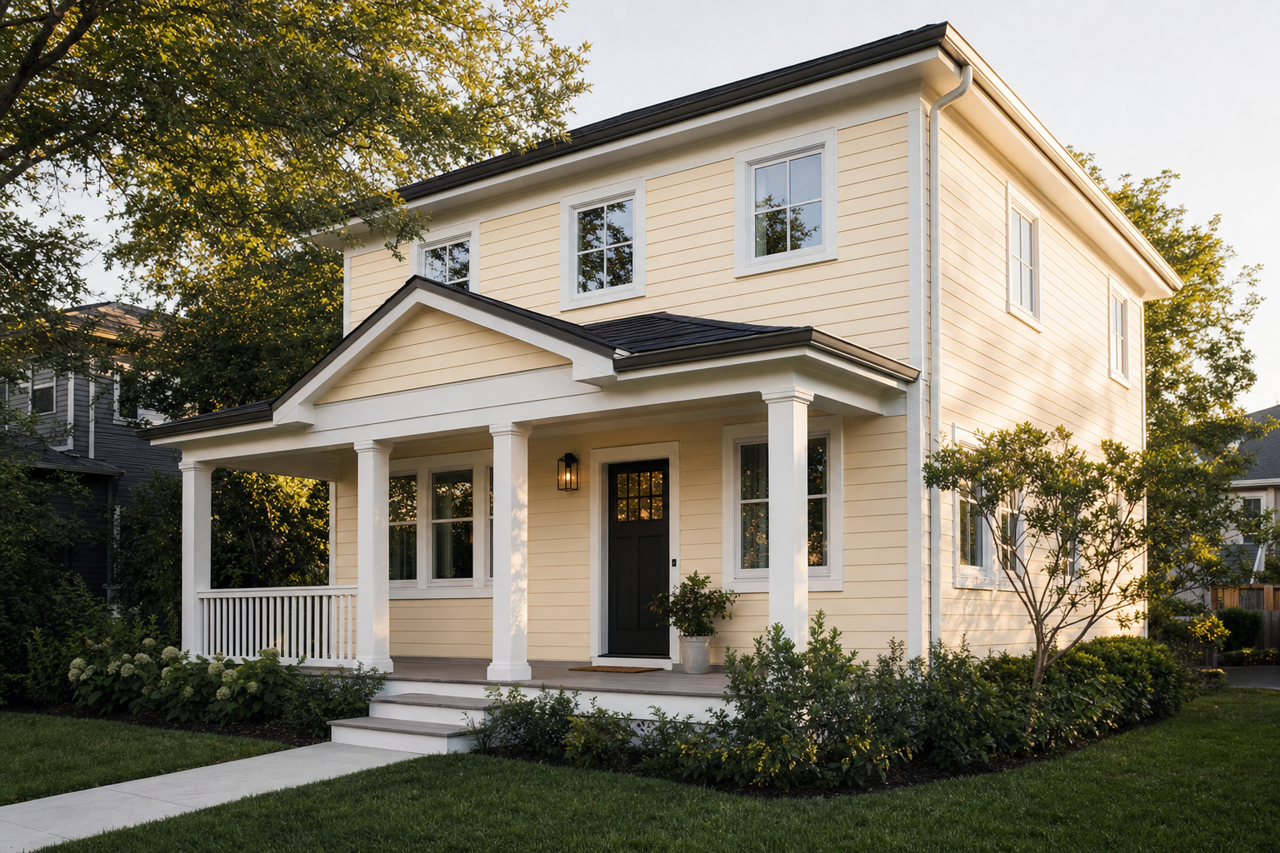 Flurry by Benjamin Moore on exterior