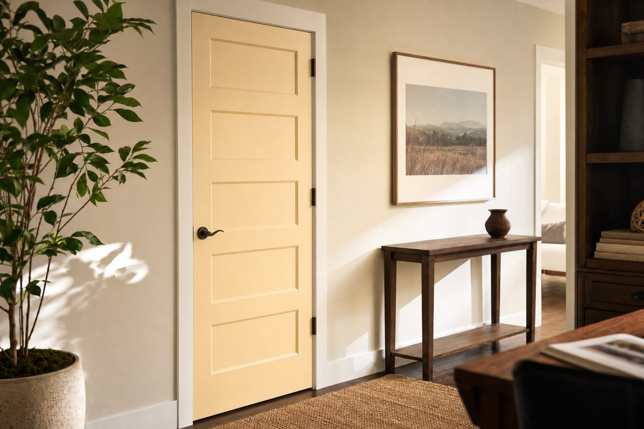 Flurry by Benjamin Moore on interior-doors