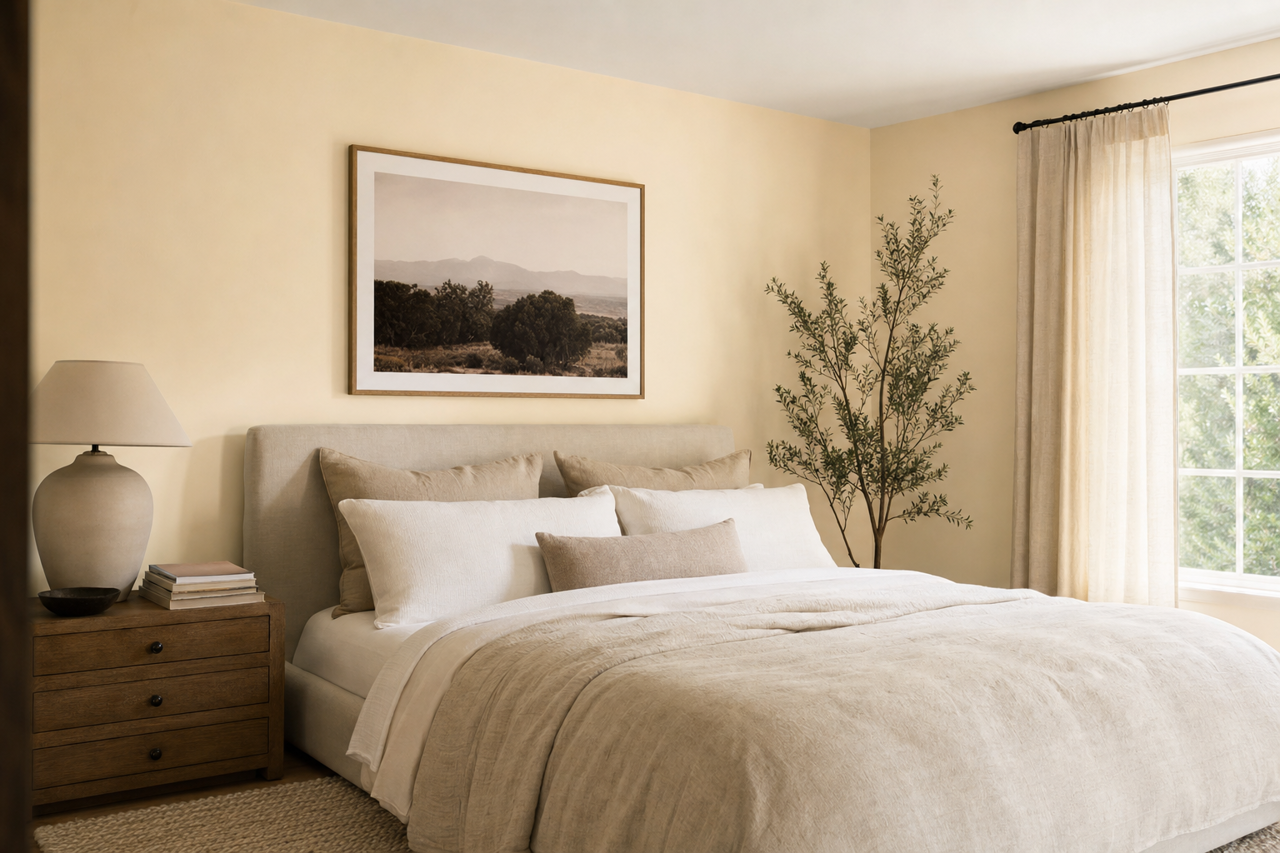 Flurry by Benjamin Moore on interiors