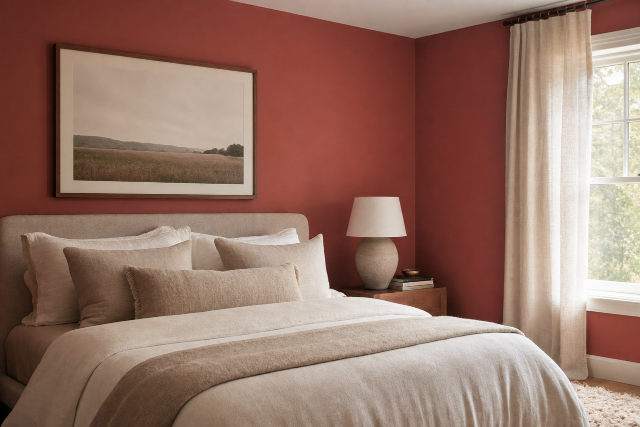 Boxcar by Benjamin Moore on interiors