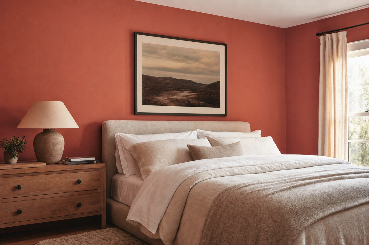 Covered by Benjamin Moore on interiors