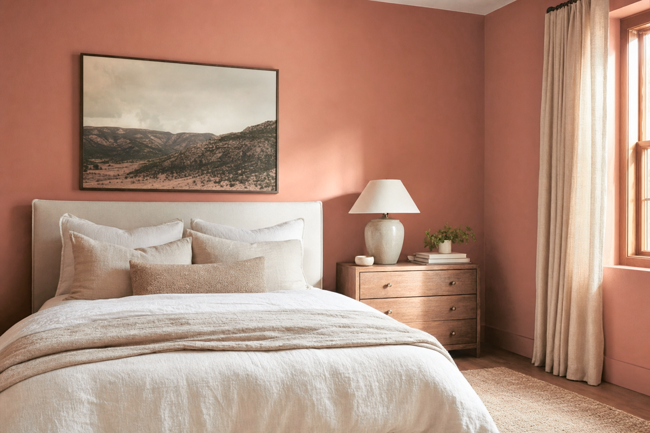Smoked by Benjamin Moore on interiors