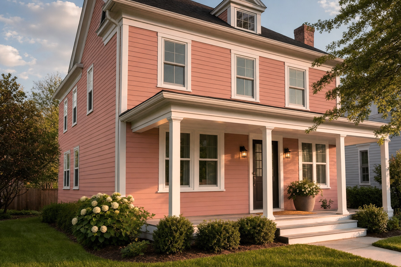 Bed by Benjamin Moore on exterior