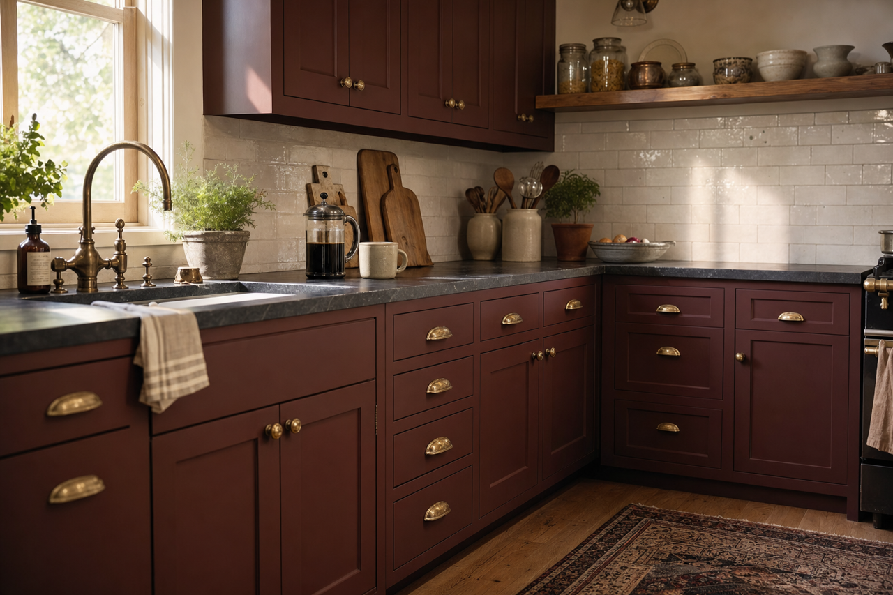 Raphael by Benjamin Moore on cabinets