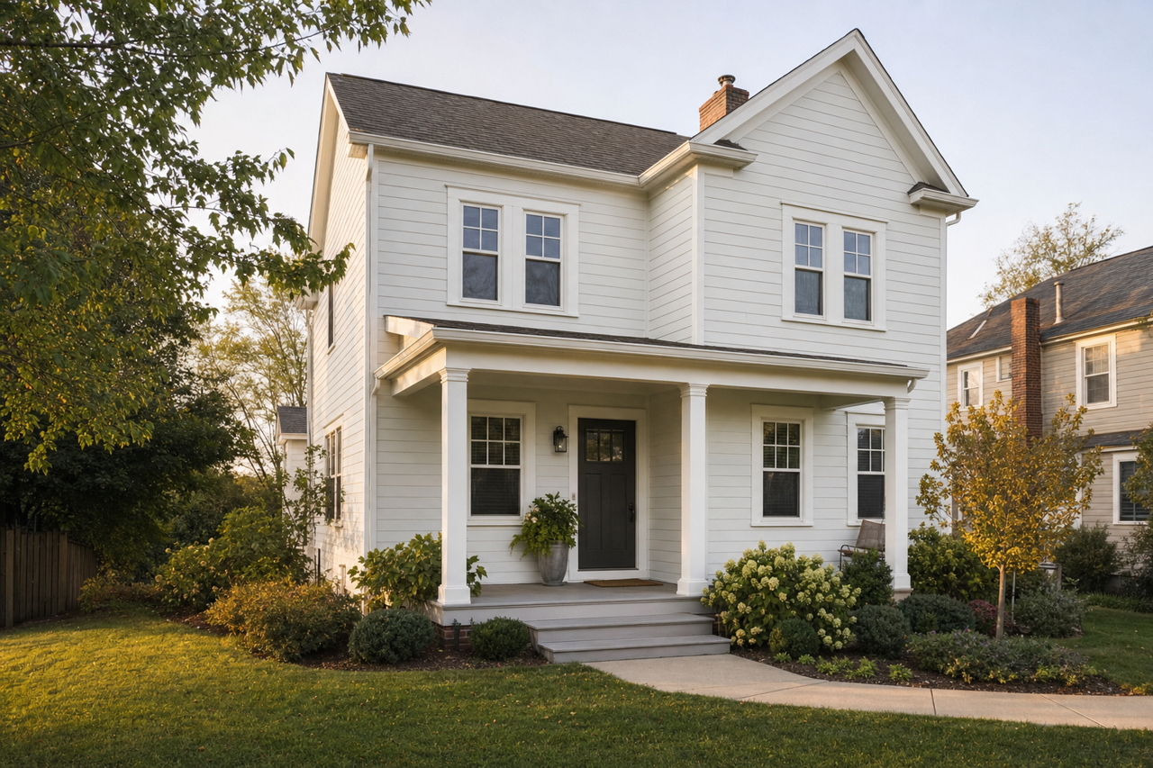 Decorator's by Benjamin Moore on exterior