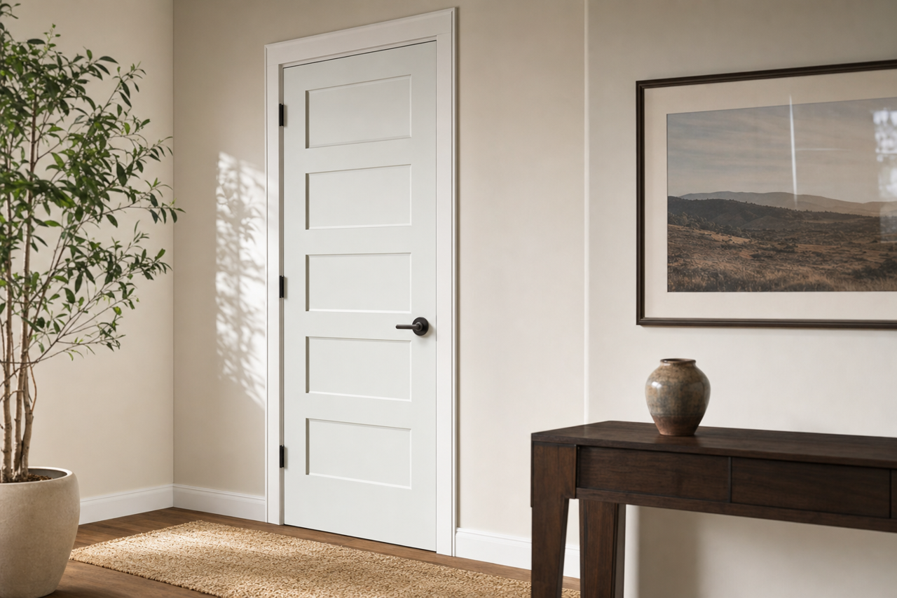 Decorator's by Benjamin Moore on interior-doors