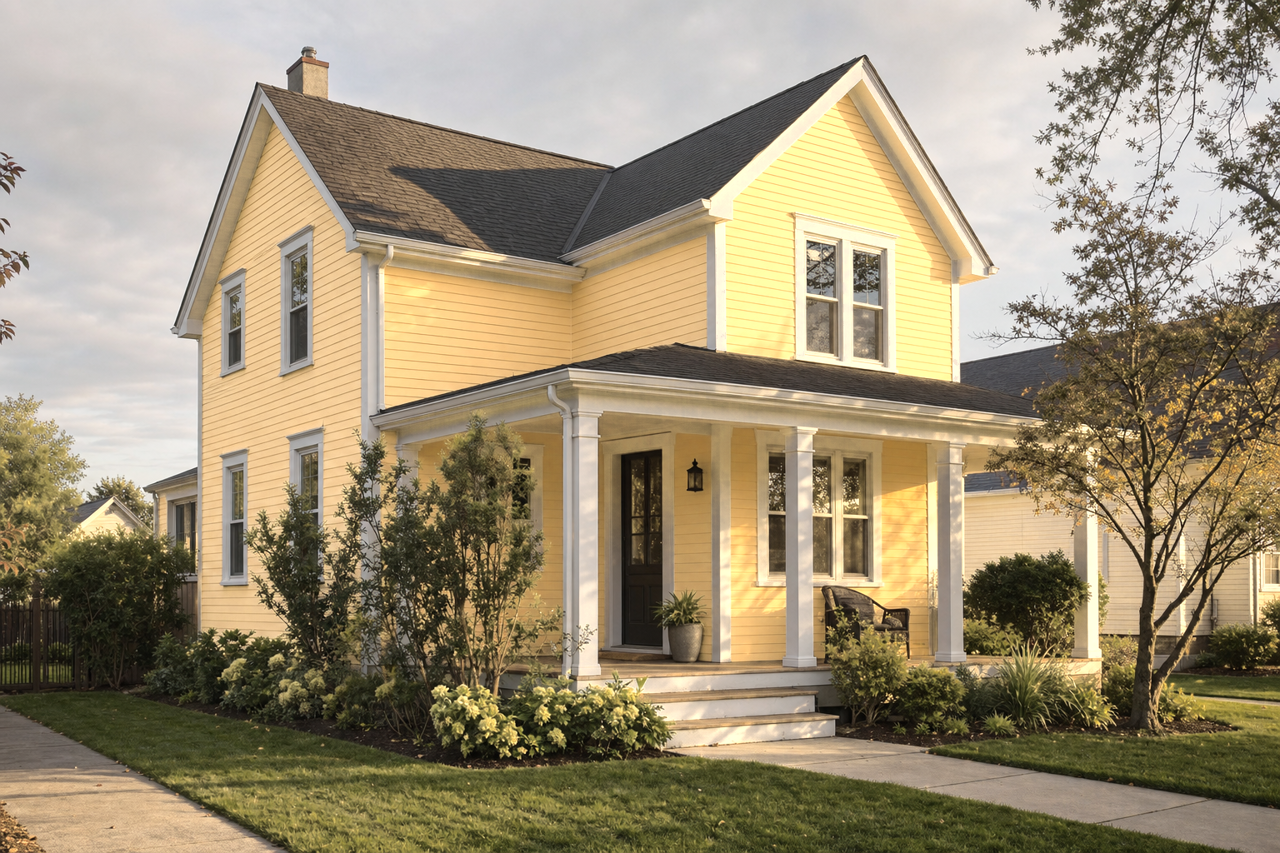 Danse by Benjamin Moore on exterior