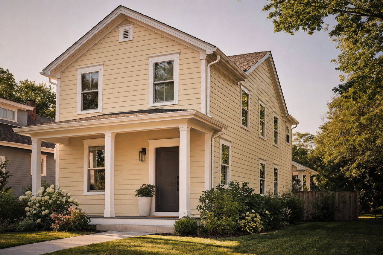 Delaware by Benjamin Moore on exterior