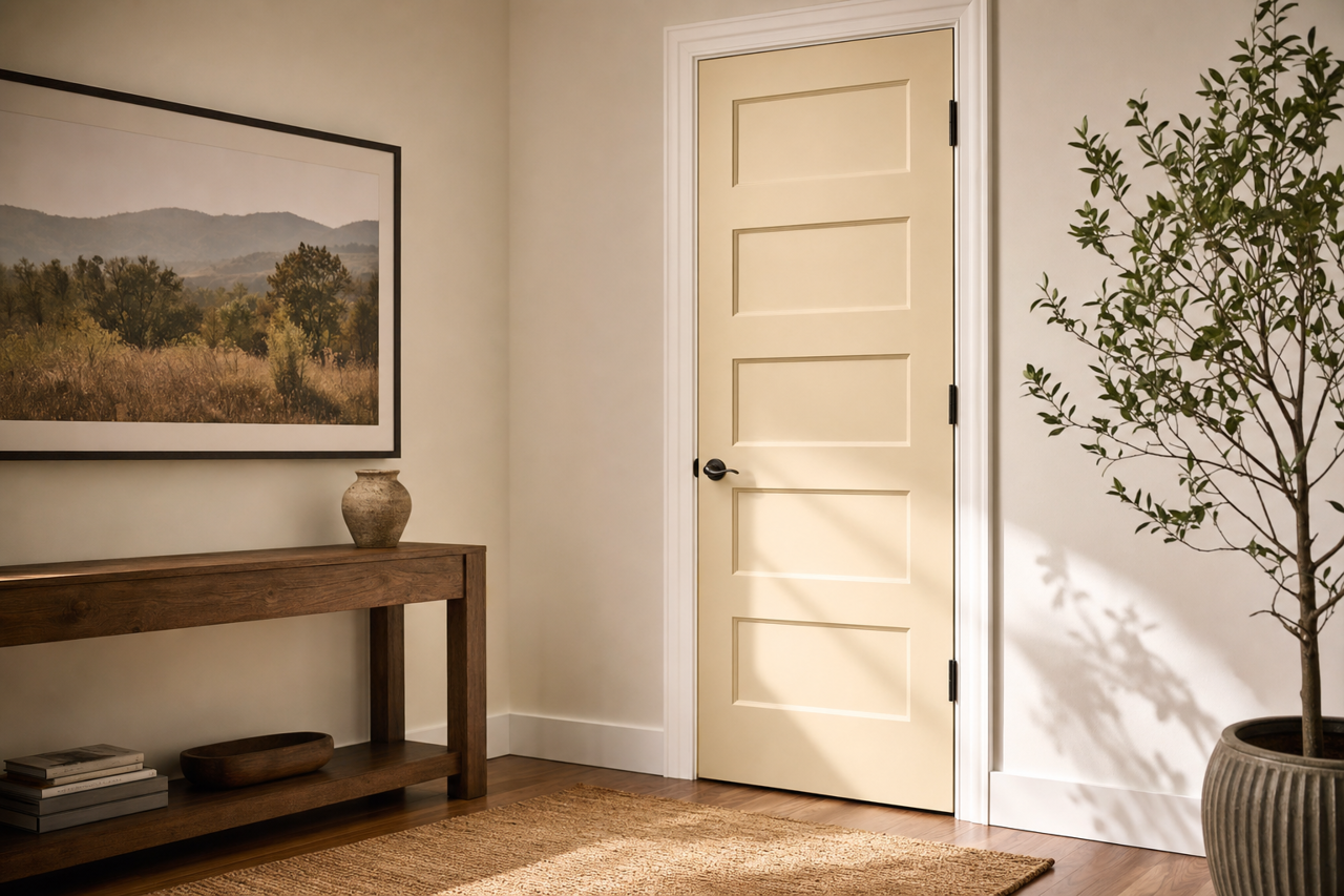 Delaware by Benjamin Moore on interior-doors