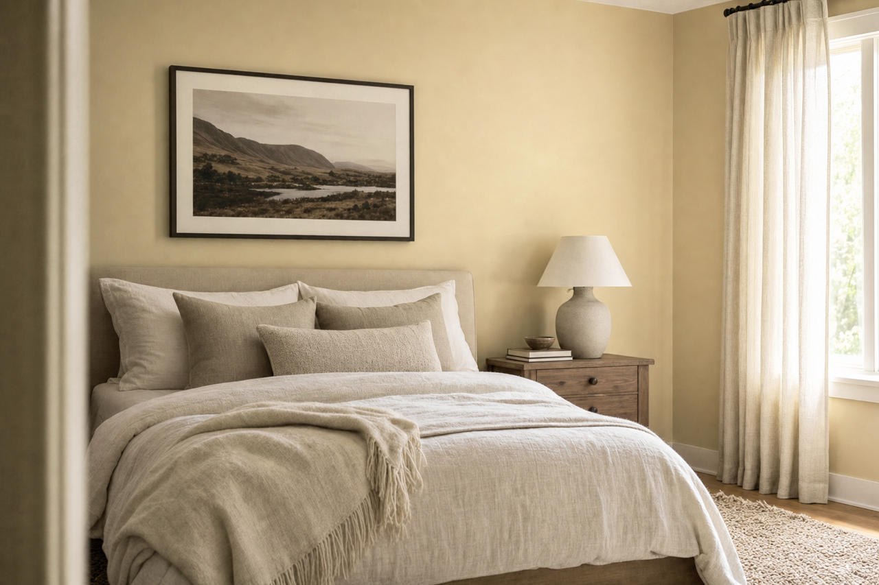 Baffin by Benjamin Moore on interiors