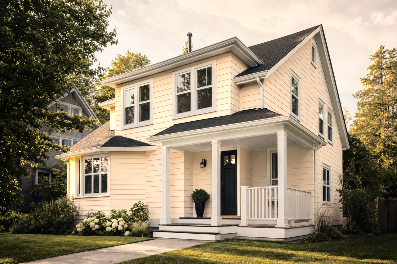 Kitsilano by Benjamin Moore on exterior