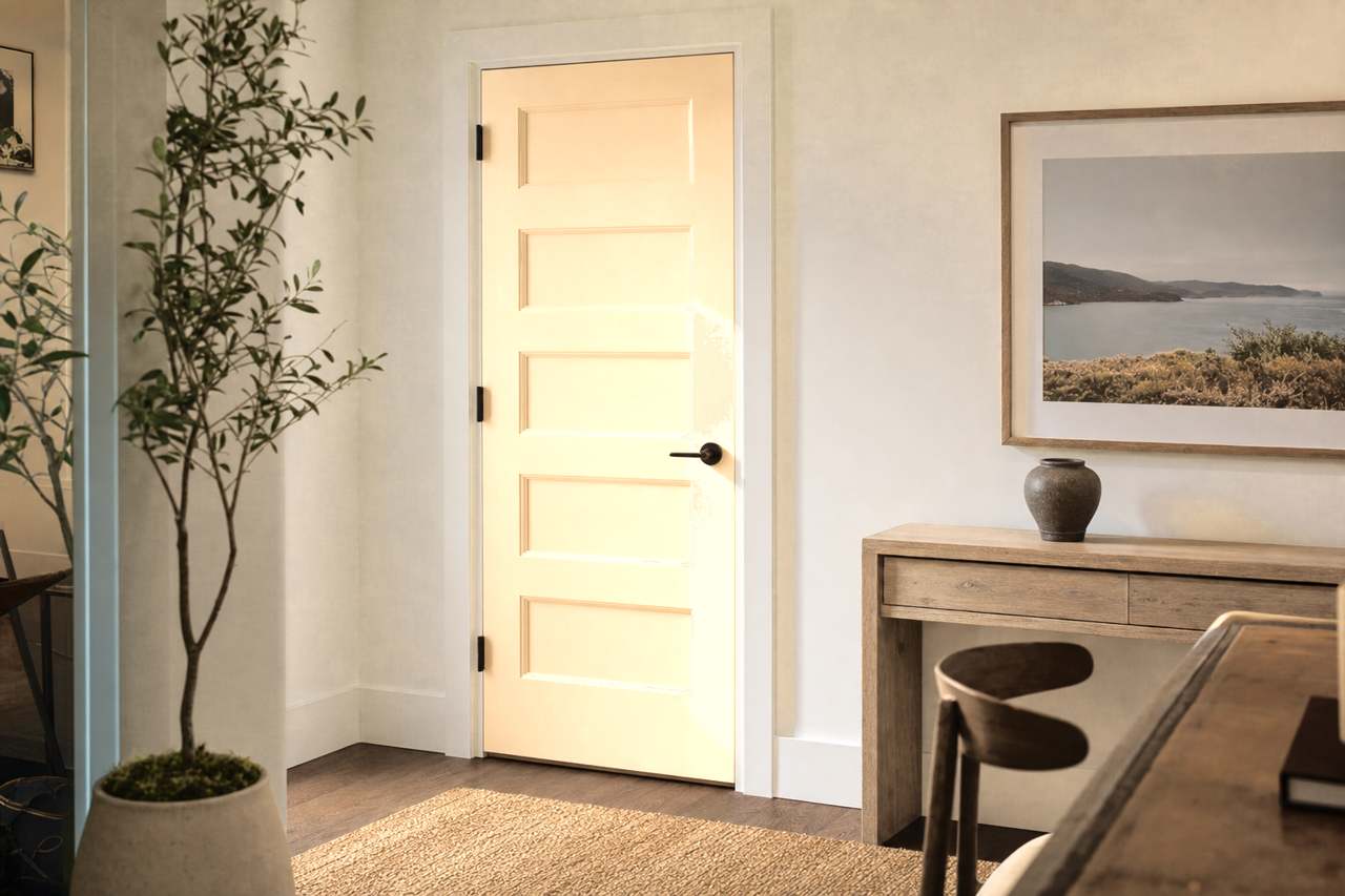 Kitsilano by Benjamin Moore on interior-doors
