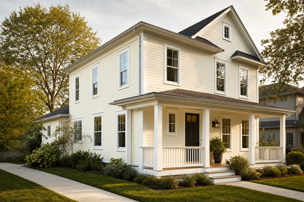 Oxford by Benjamin Moore on exterior