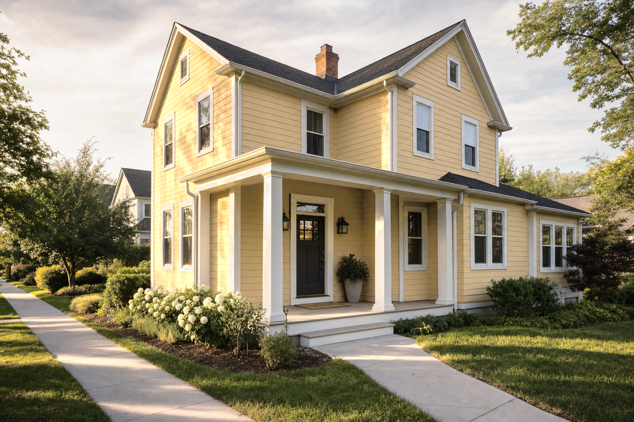 Sombrero by Benjamin Moore on exterior