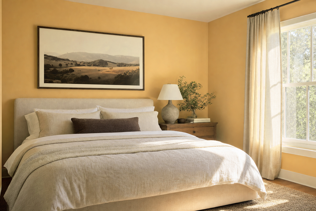 Sombrero by Benjamin Moore on interiors