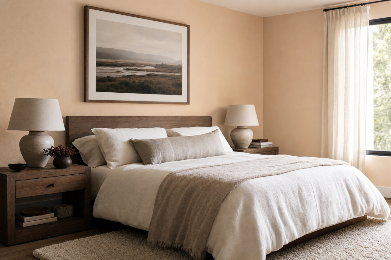 Dusty by Benjamin Moore on interiors