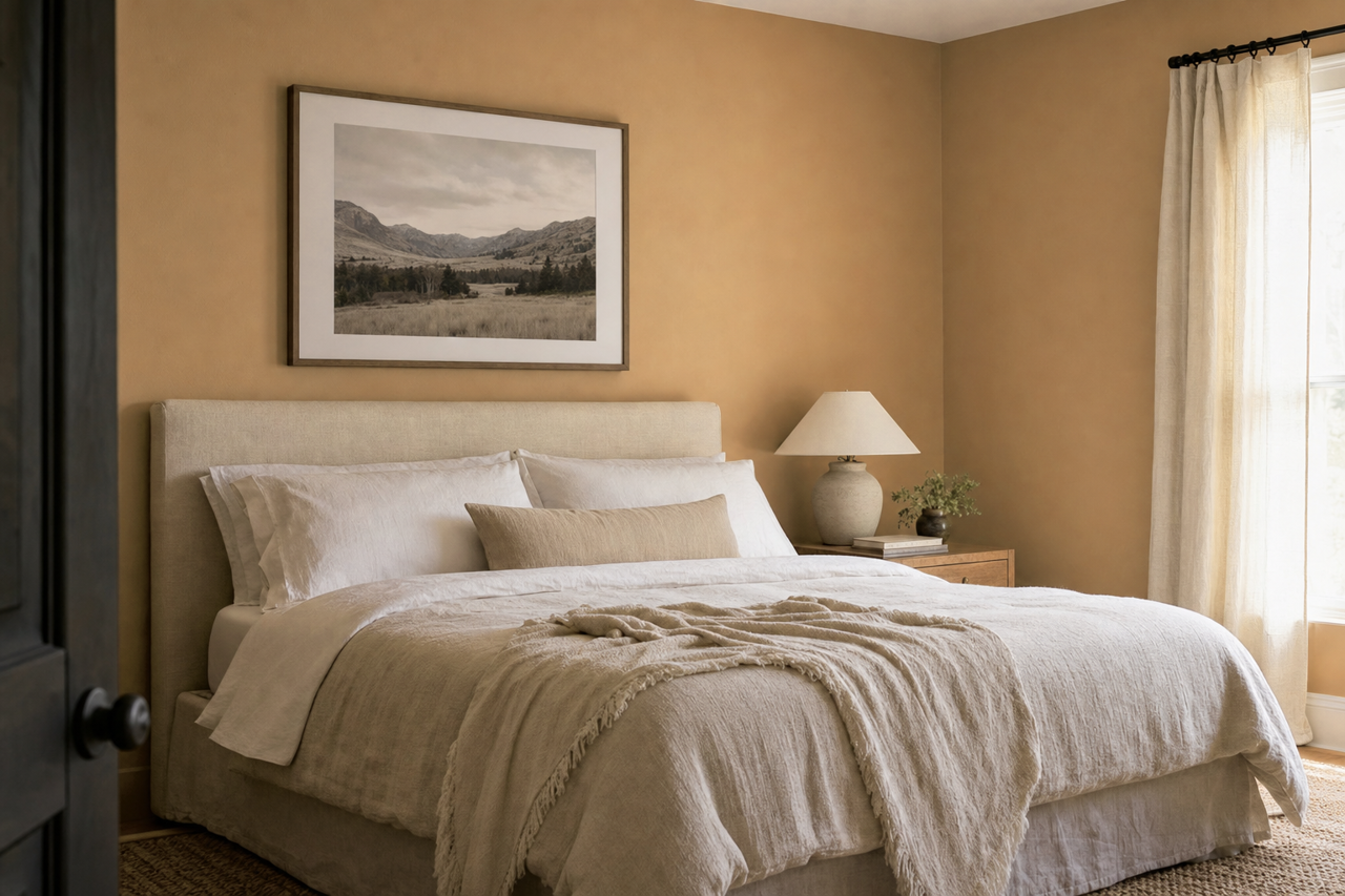 Norwester by Benjamin Moore on interiors