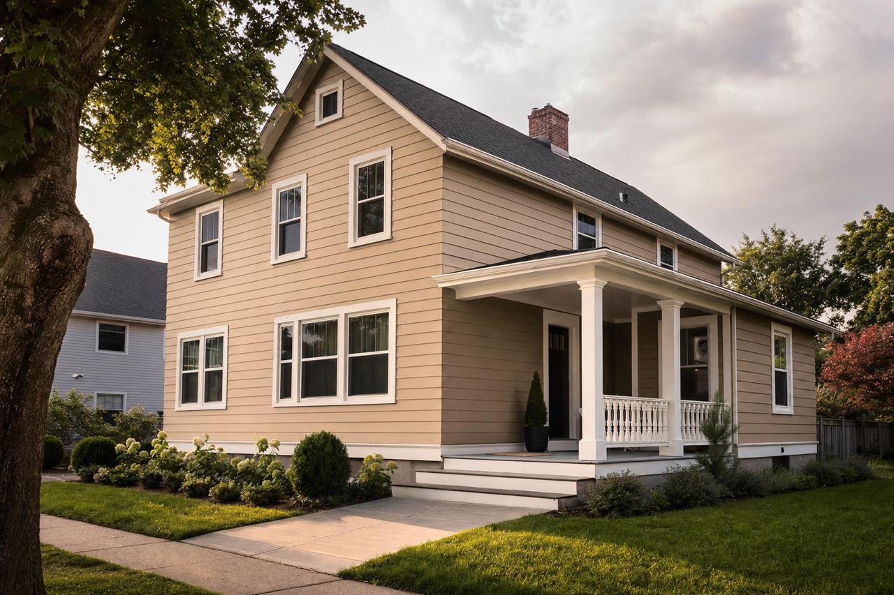 Great by Benjamin Moore on exterior