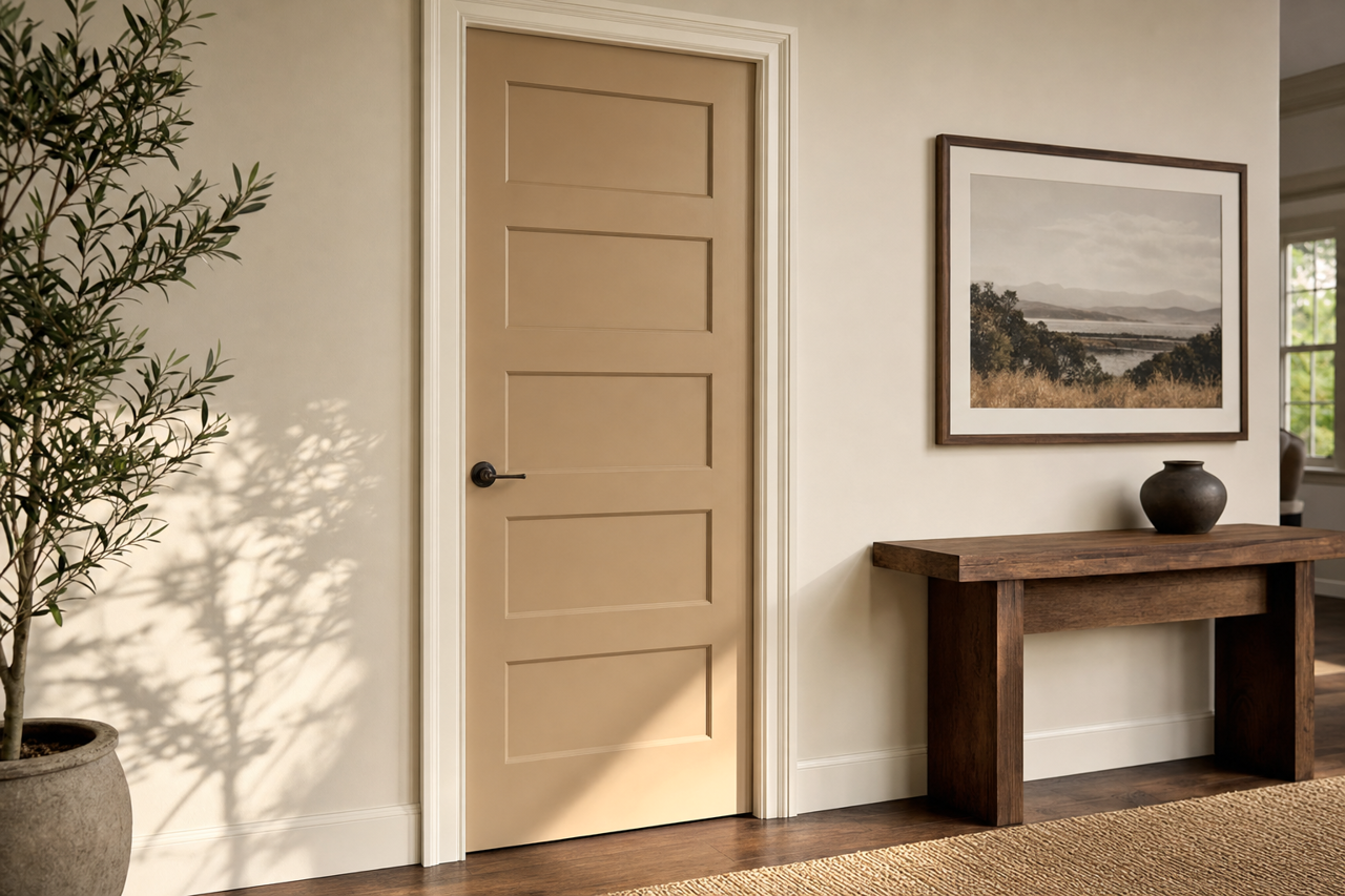 Great by Benjamin Moore on interior-doors