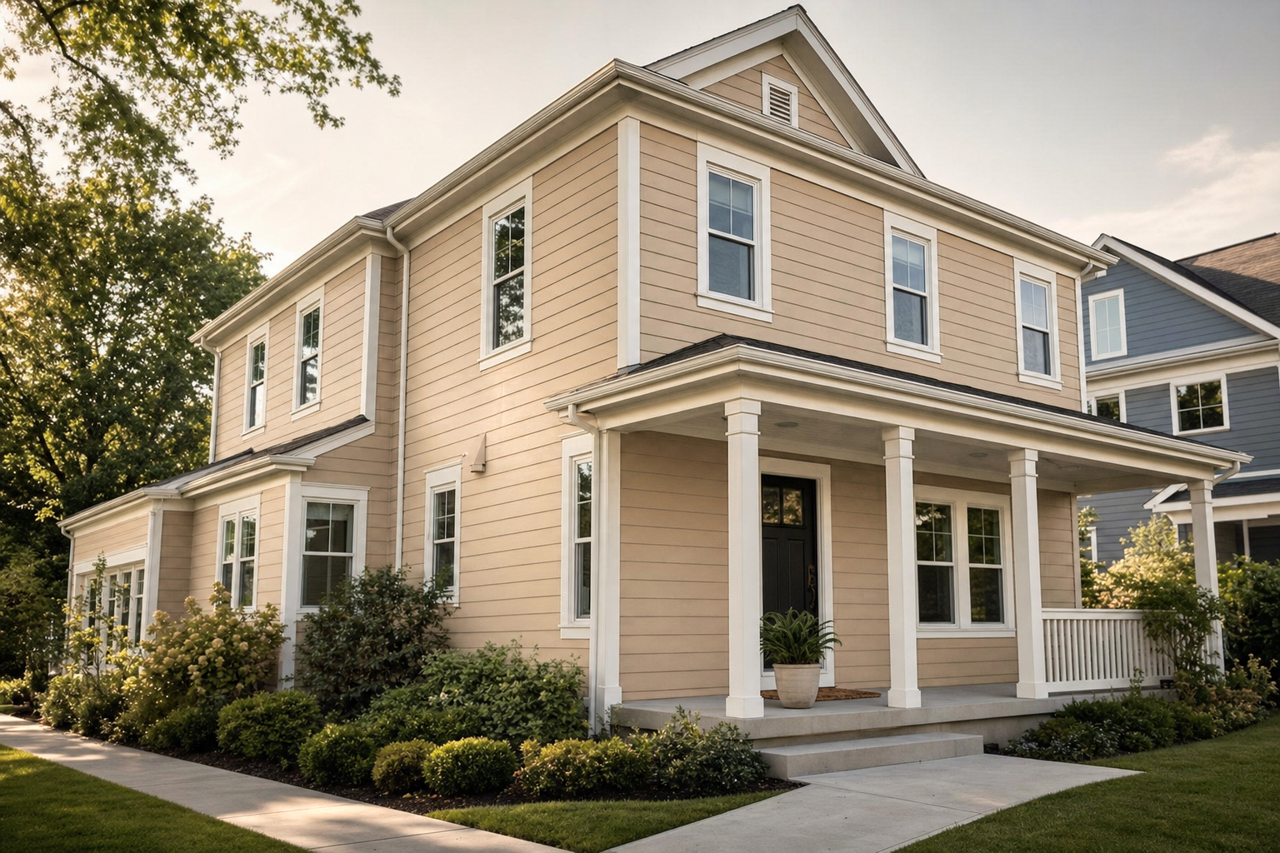 Wild by Benjamin Moore on exterior