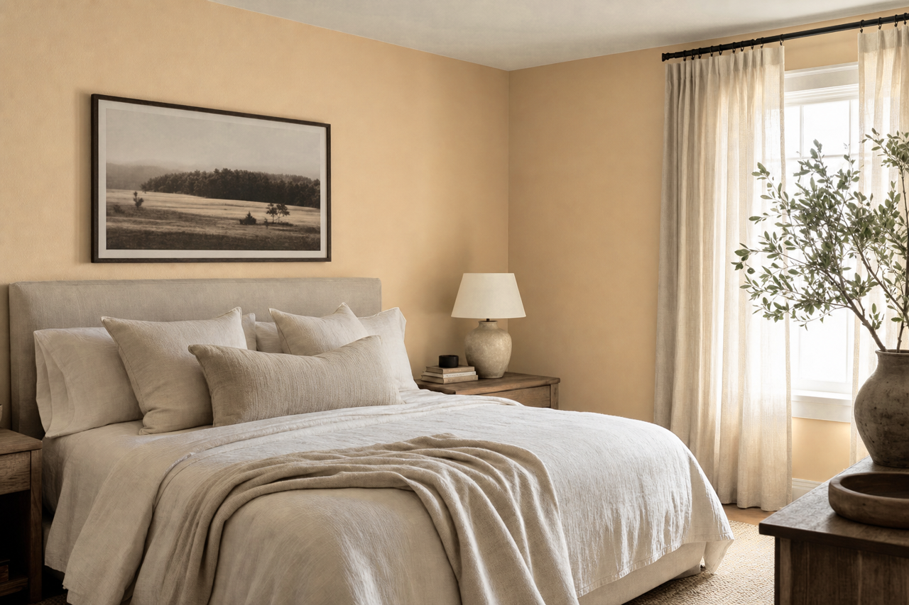 Bluffs by Benjamin Moore on interiors