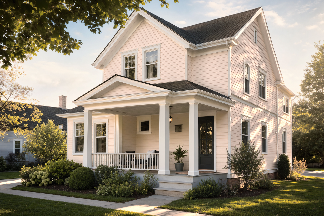 Sandpiper by Benjamin Moore on exterior
