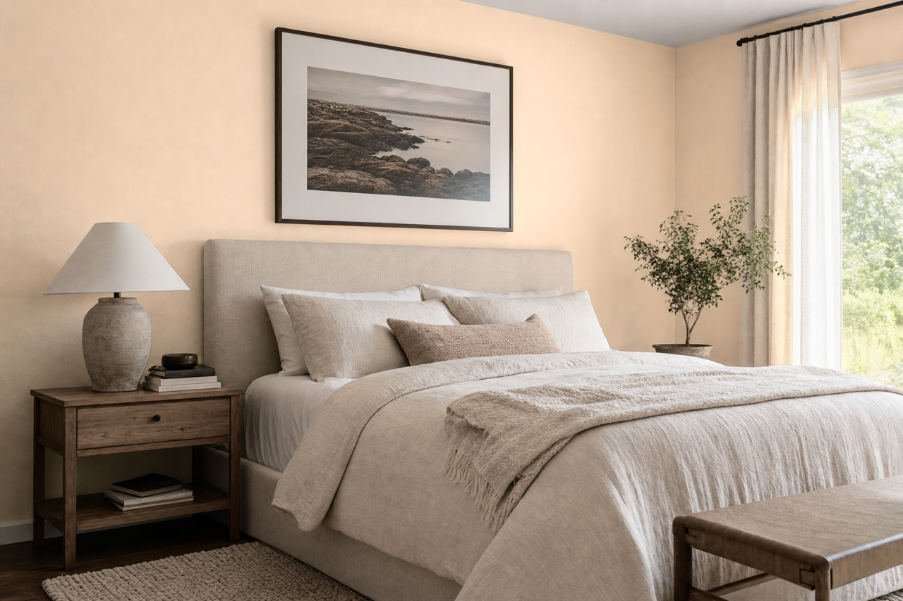 Sandpiper by Benjamin Moore on interiors