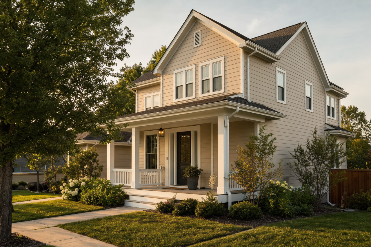 Boulevard by Benjamin Moore on exterior