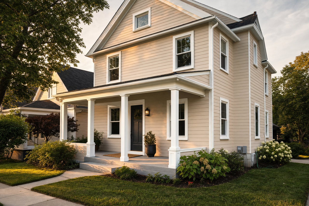 Old by Benjamin Moore on exterior